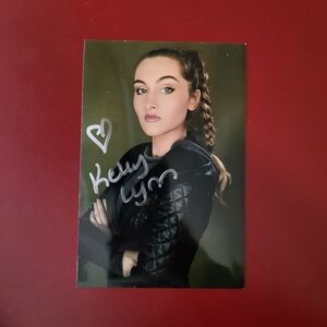 Kelly Lynn Reiter The Hunger Games Hand Signed 4x6 Autograph